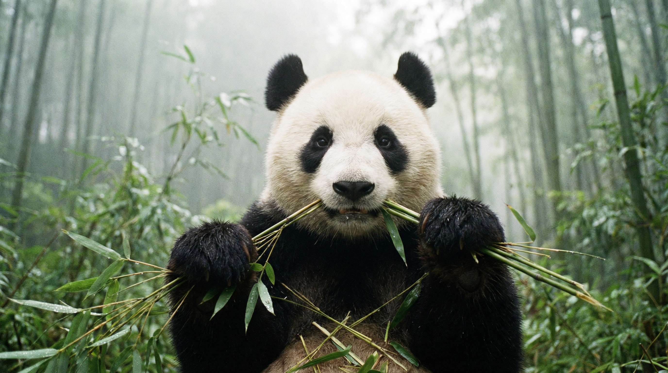 抖阴熊猫吃竹视频